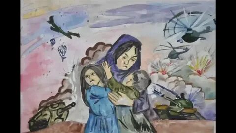 Детство опаленное войной рисунки