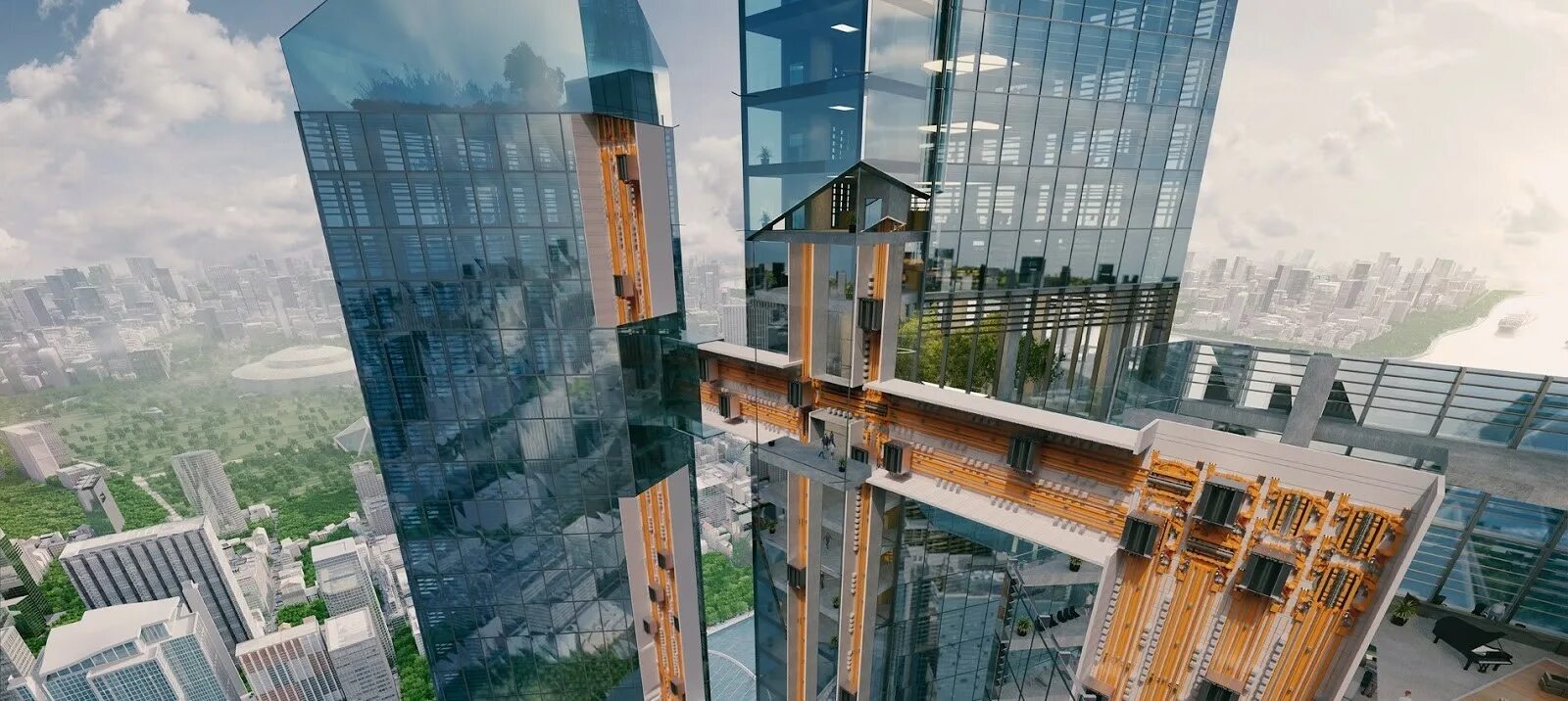 Башня-лифт асансёр. Уиллис тауэр смотровая площадка. Панорамный лифт отис. Панорамный лифт kone. Лифт в здании.