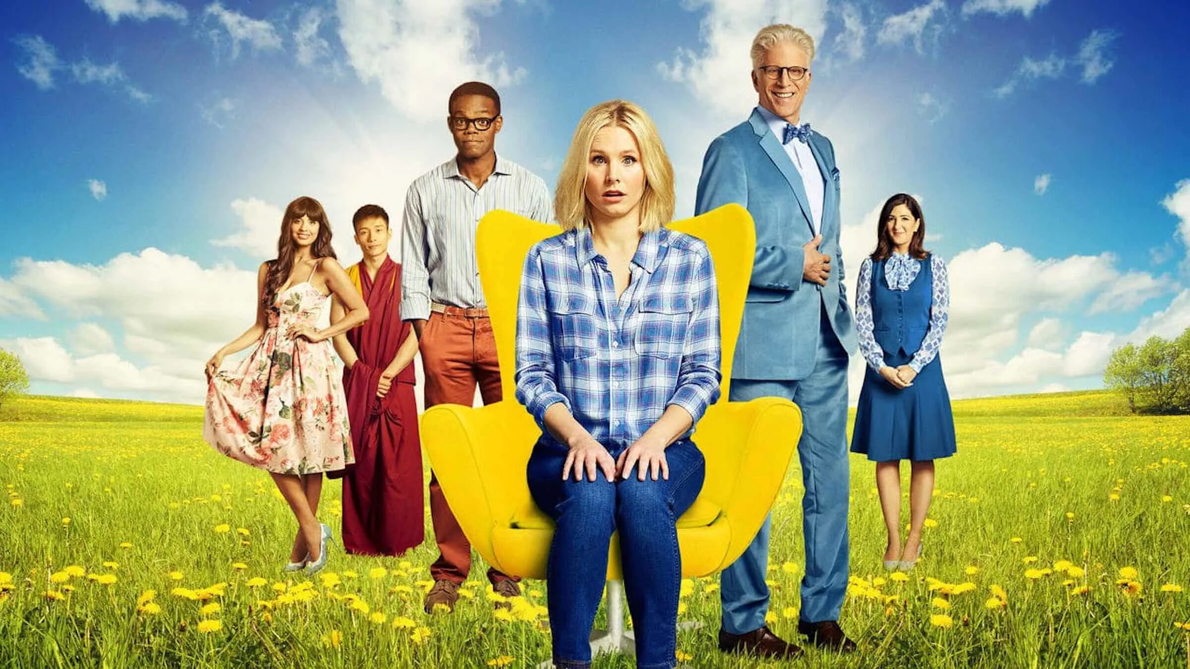 My good place. The good place Постер.