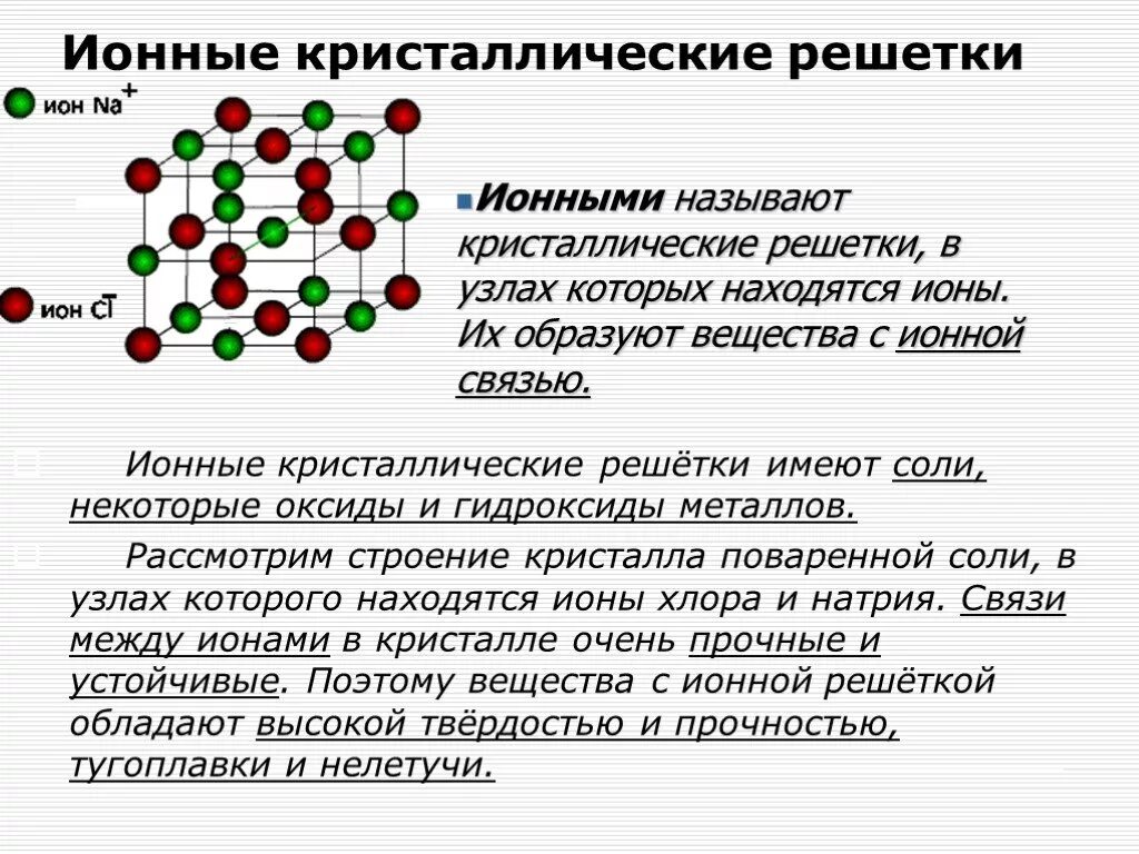 Хлорид натрия немолекулярное строение. Строение ионной кристаллической решетки. Оксид строение решетки. Структура ионной кристаллической решетки. Оксиид строение кристаллической решетки.