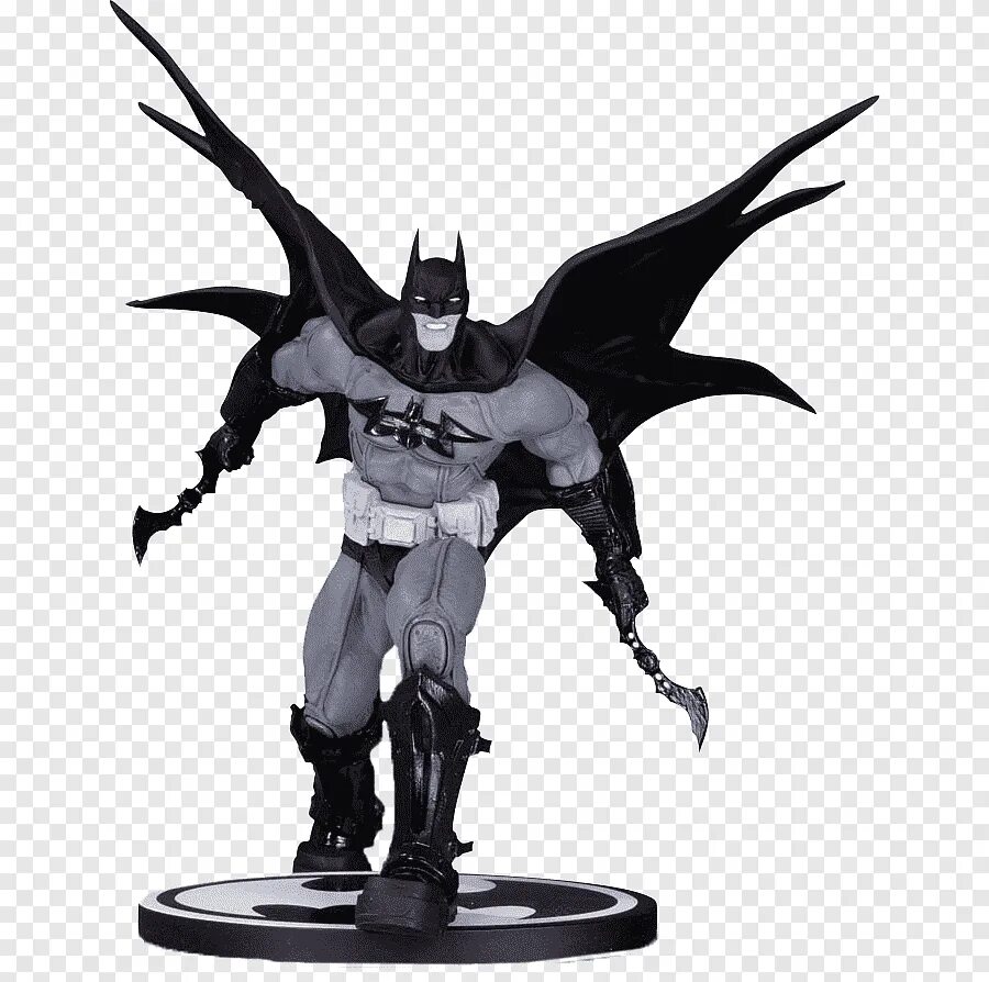 Фигурки из Бэтмена черно-белые. Carlos d anda Batman. Белый кролик DC Comics. Бэтмен чб. White batman