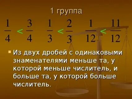 Что делать если числитель одинаковый. Что делать если числитель одинаковый