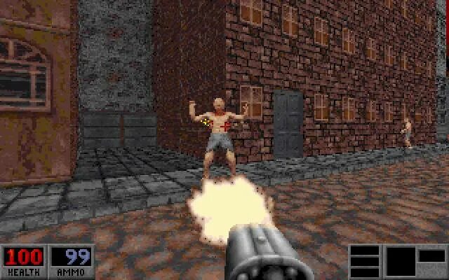 Blood 3 игра. Калеб игра blood скриншот. дос игры старые 3д.