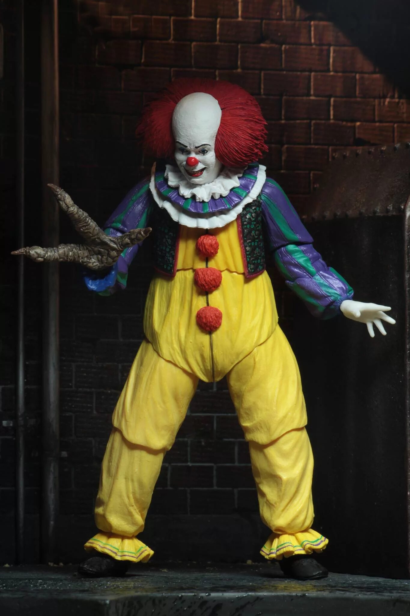 Превратился в клоуна. Клоун ПЕННИВАЙЗ оно 1990. Клоун ПЕННИВАЙЗ 1990 года.