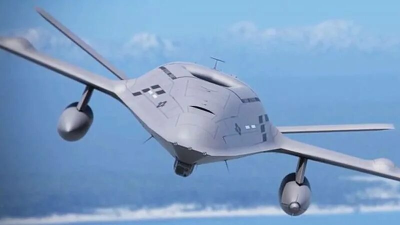 Smart Radio Integrated into Long-Range Cargo Drone UST