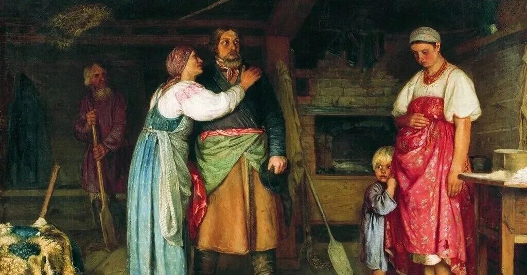 А. Рябушкин домострой. Семья в древней руси. Семья древних славян. Дети в древней руси.