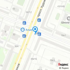 Ул художников карта