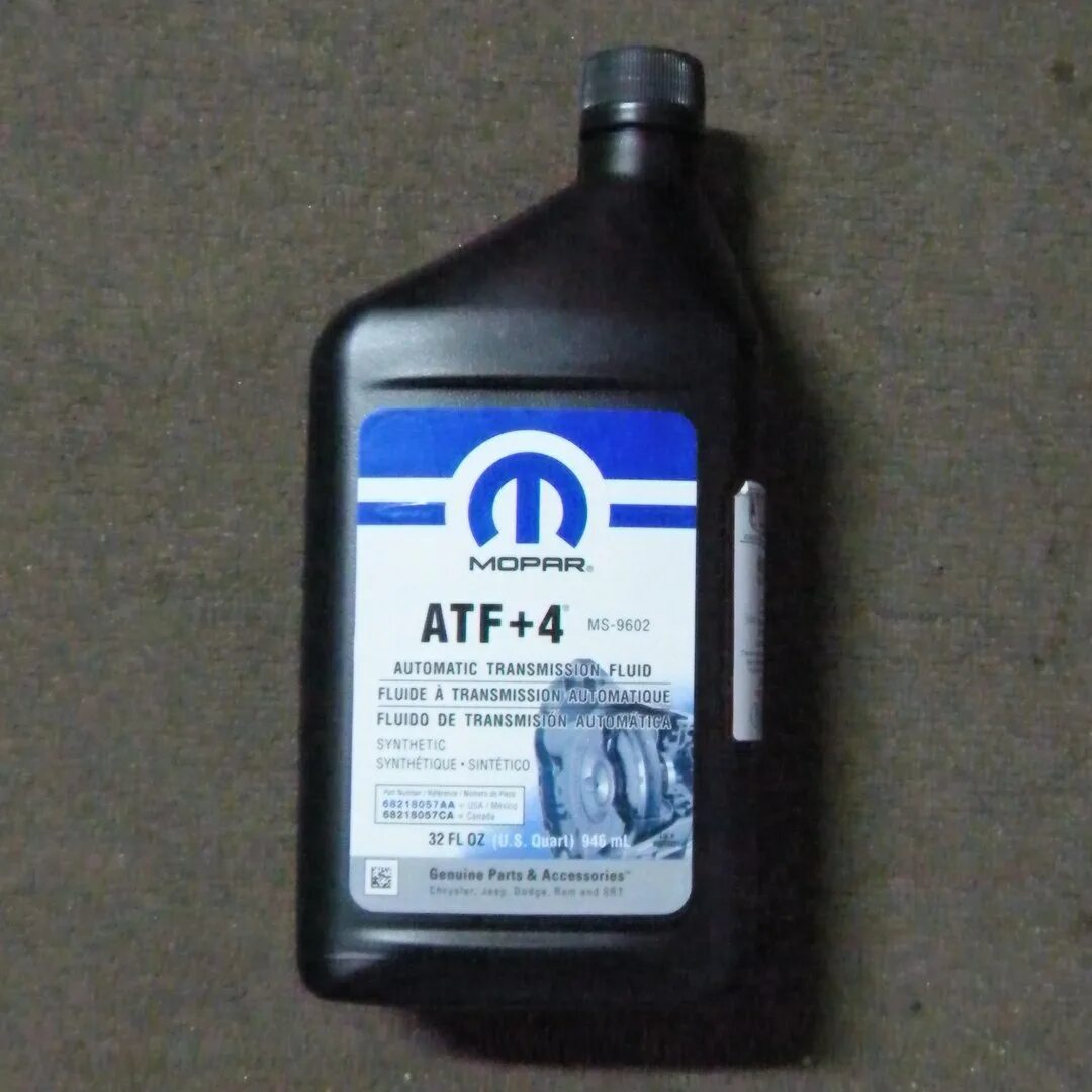 Какое масло заливать двигатель крайслер. Atf plus 4 mopar. масло трансмиссионное для акпп додж караван 2002 года. масло атф для акпп крайслер 300c. гидравлическая жидкость atf +4.