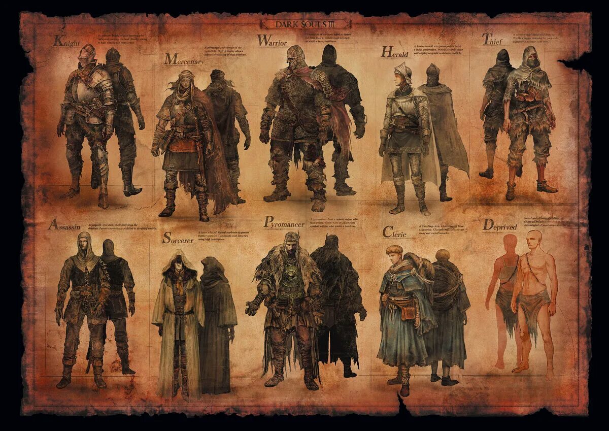 Dark souls 3 нищий. Dark souls 3 выбор персонажа. Классы в 3 дарк соулсе. Дарк класс. Дарк класс.