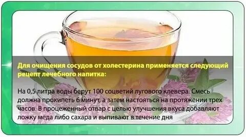 Настой от холестерина