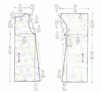 Туника 54 размера выкройка