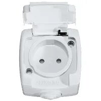 Розетка рондо ip44