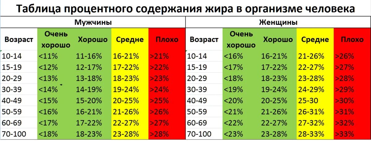 Насколько 26. Норма процента жира в организме женщины. Процент жира у мужчин норма. Норма содержания жира в организме женщины в процентах. Процент жира у женщин норма.