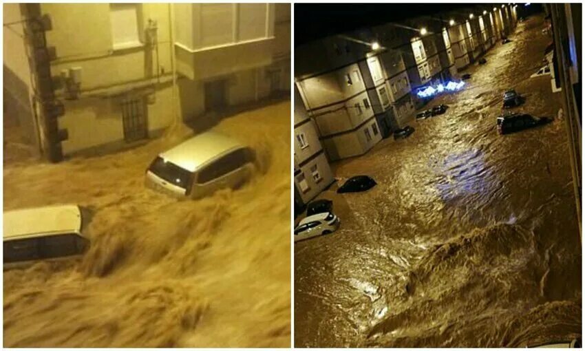 Машину смыло водой. Наводнение смывает машины. Много машин затопило. Потоп за окном. Машины смыло водой.