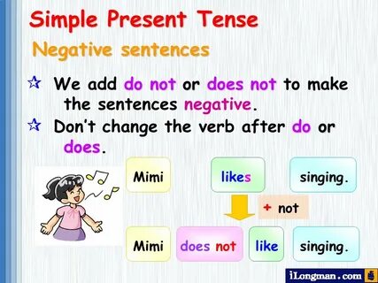 Present simple practice my sister