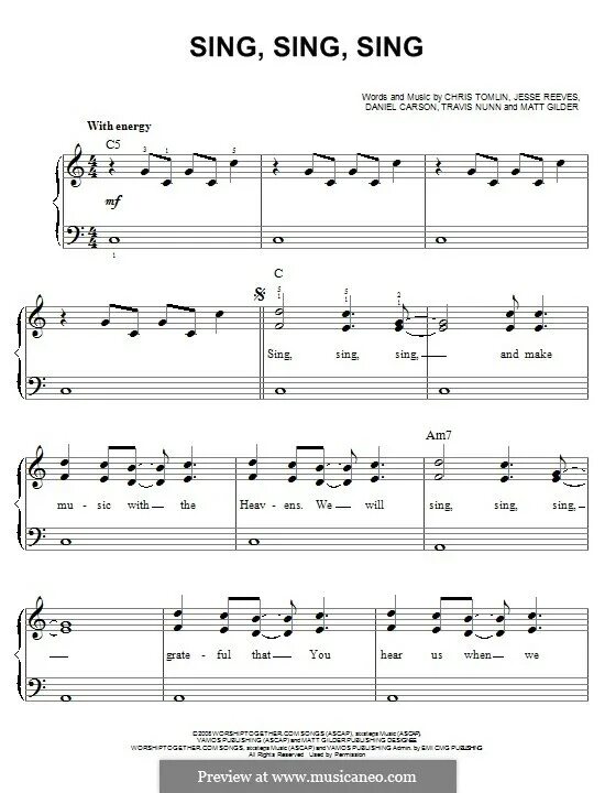 Sing sing sing песня текст. Sing Sing Sing Benny Goodman Ноты. Sing Sing Ноты для фортепиано. Sing Sing Sing Andrews sisters Ноты. Sing Sing Sing Ноты для хора.