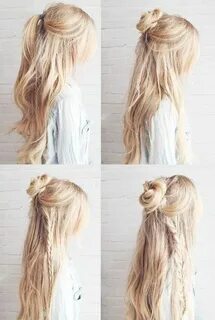 прическа на длинные волосы быстро распущенные