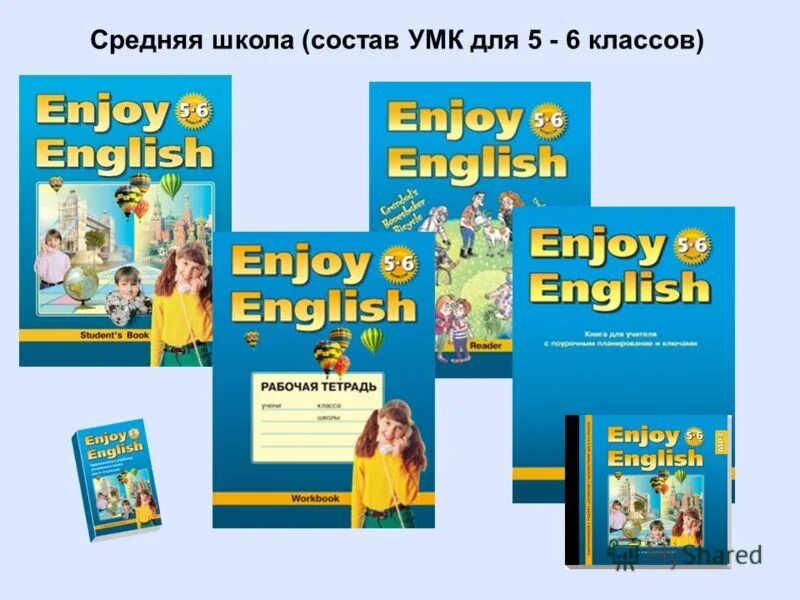 Английский язык 6 класс enjoy english учебник