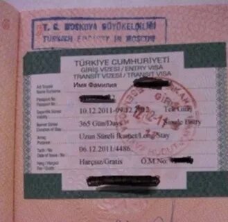 Виза в турцию 2023
