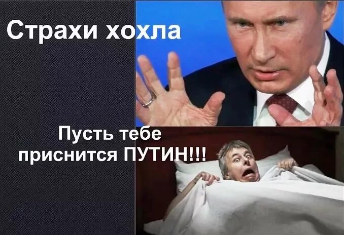 Звуки хохла. Мемы про Путина и Хохлов. Бох Хохлов.