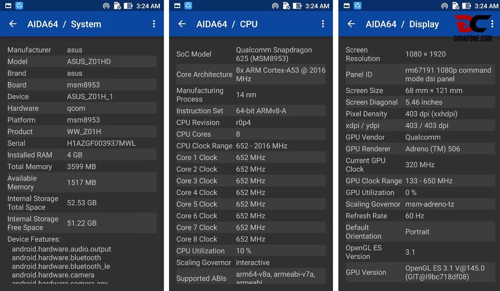 Qualcomm Snapdragon 625. Adreno 650