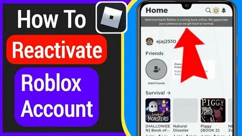 Recover your roblox account