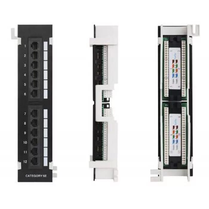 Патч панель настенная 12. Патч-панель 12 портов rj-45. netlan коммутационная панель. коммутационная панель netlan 19&quot;, 2u, 48 портов, кат.5e (класс d), 100мгц, rj45/8p8c. патч-панель настенная 12хrj-45, utp, 5e (10-0407).