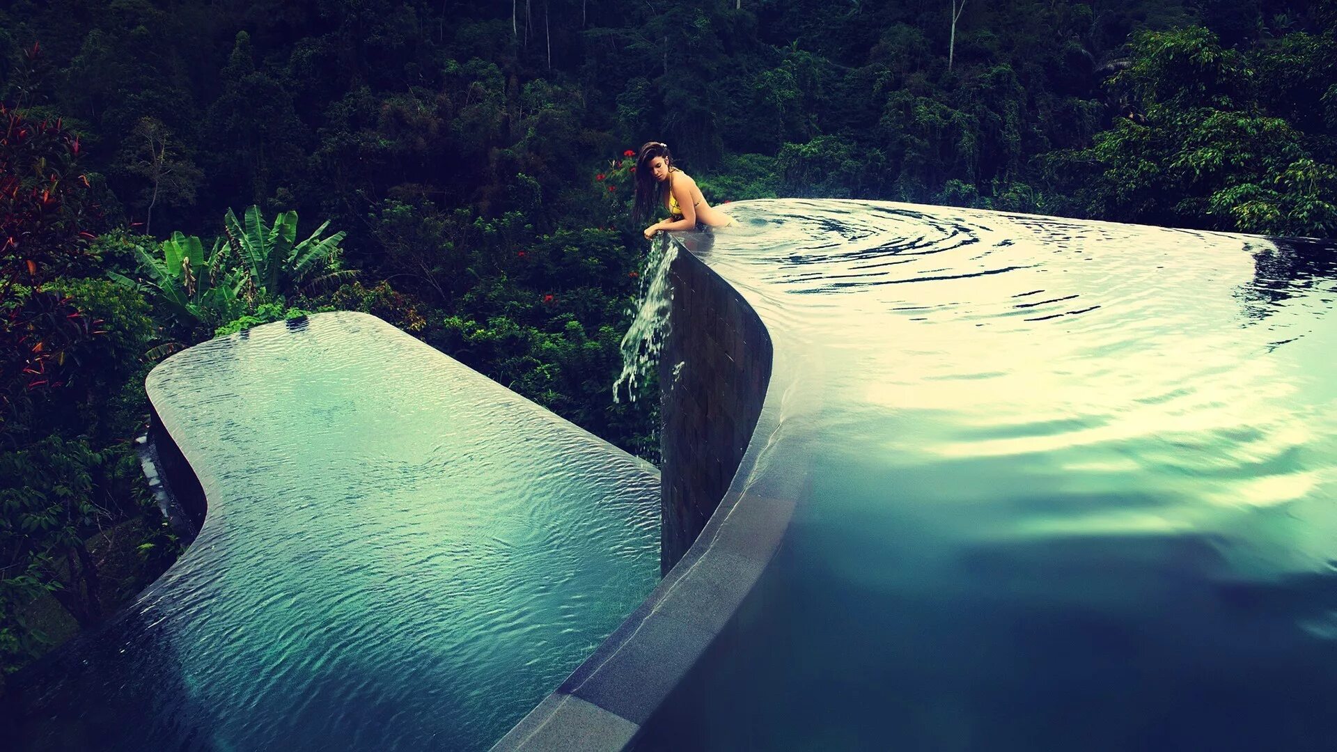 К чему снится бассейн с чистой водой. Убуд Инфинити бассейн Бали. Бали Убуд бассейн. Бассейн отеля Ubud Hanging Gardens на Бали. Сингапур Инфинити бассейн.