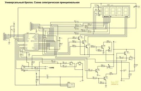 Электрическая схема r