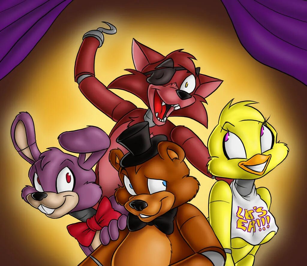 Fnaf adventures. Бонни чика Фокси Фредди Тони Крайнайт. Тони Крайнайт ФНАФ. Фредди Бонни чика Фокси. Тони Крайнайт ФНАФ Бонни.