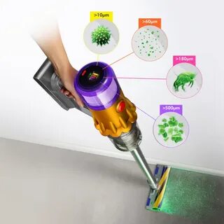 Вертикальный пылесос dyson v12 detect slim