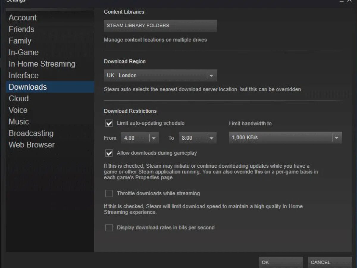 Файлы обновления steam