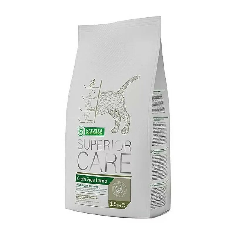 Корм для собак Superior Care White Dogs. Superior Care корм для белых собак. Natures Protection ягненок 10 кг. Корм nature's Protection для кошек. Natures protection white dogs