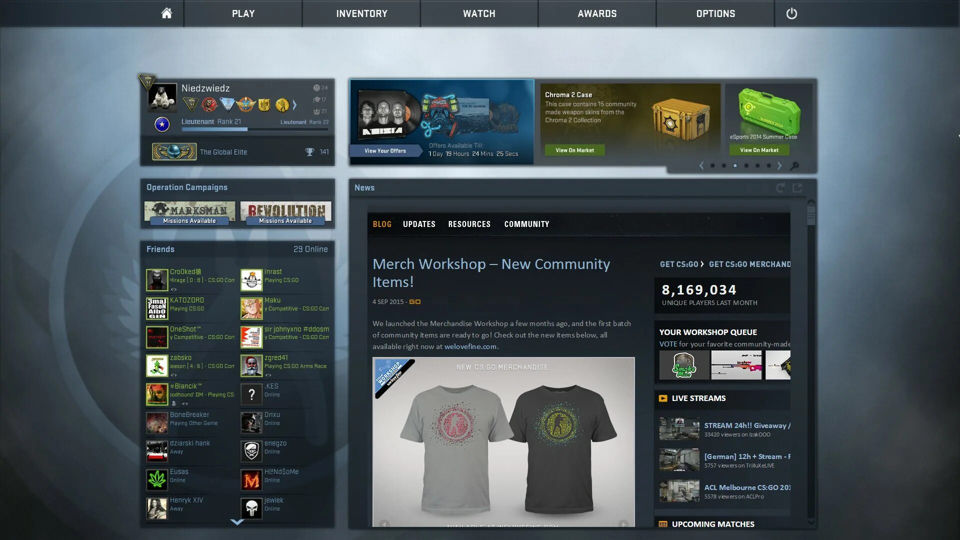 Steam counter