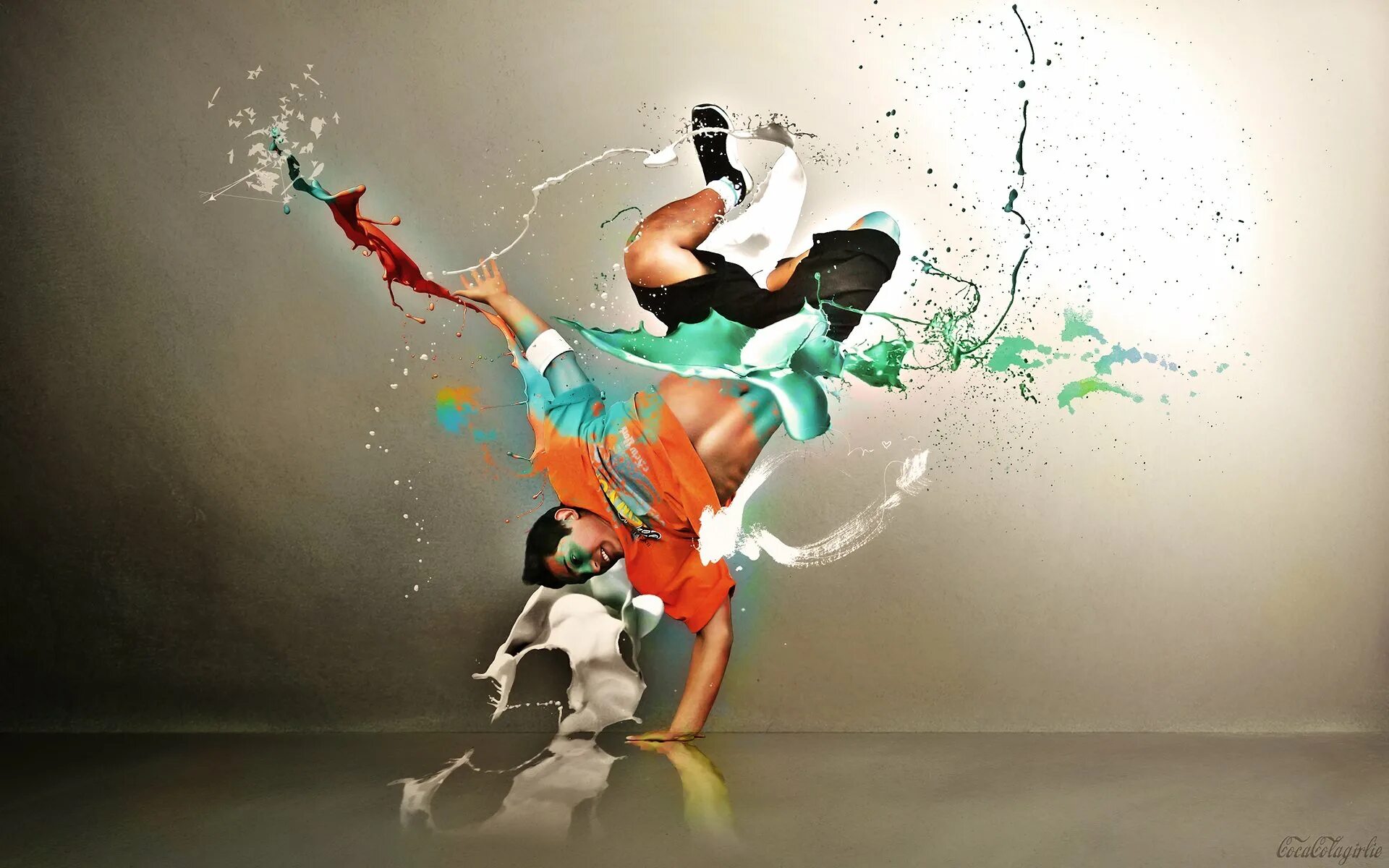 Фотообои спортивная тематика. Креативные заставки. Современные танцы. Креативный арт. Шутим танцуем
