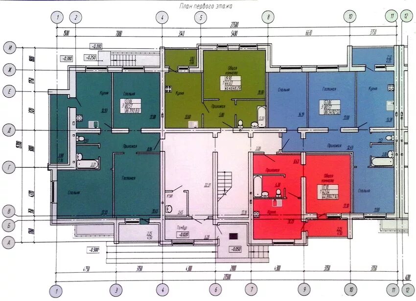 Планировки жилых домов. План жилого помещения. План многоквартирного дома. План первого этажа.