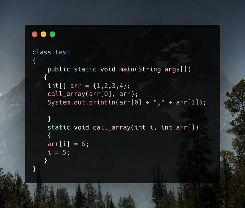 Java test. Java test