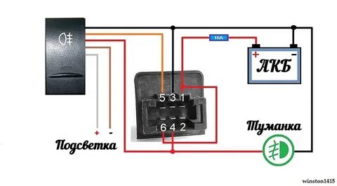 Как подключить противотуманки на хендай