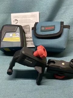 Bosch GLL40-20G зеленый луч самовыравнивающийся поперечный лазер - Изображе...