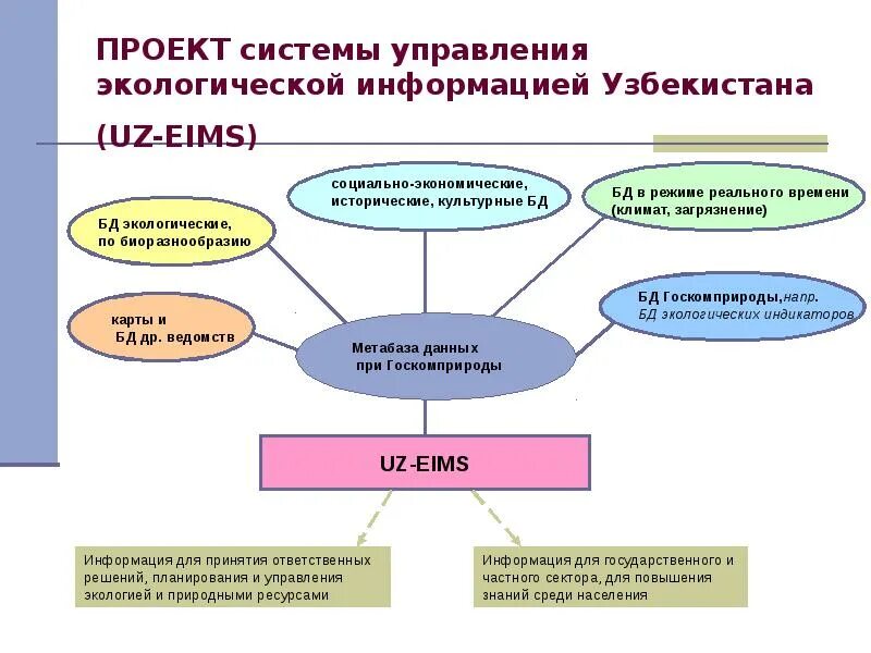 Субъекты экологической информации. Требования к экологической информации. Источники экологической информации. Система управления окружающей средой. Системы экологической информации.