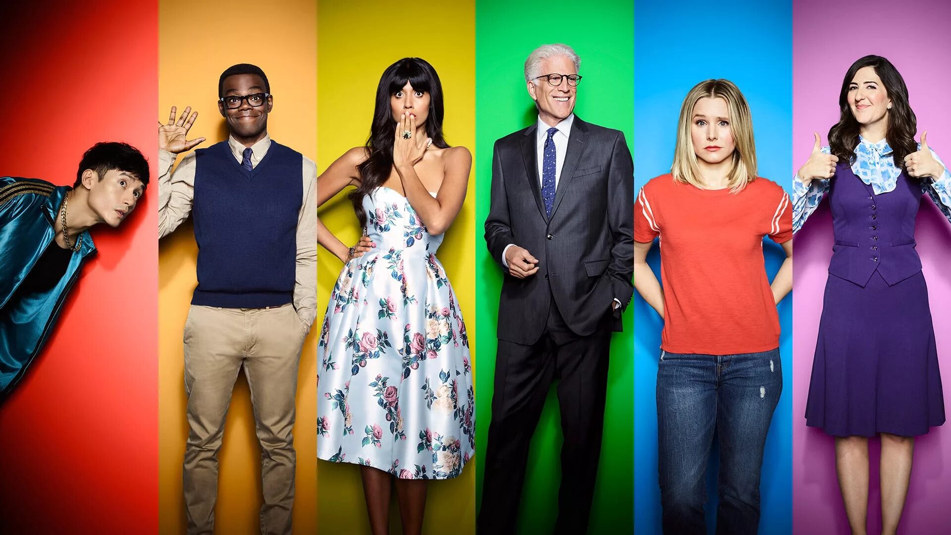 The good place Постер. This tv show is