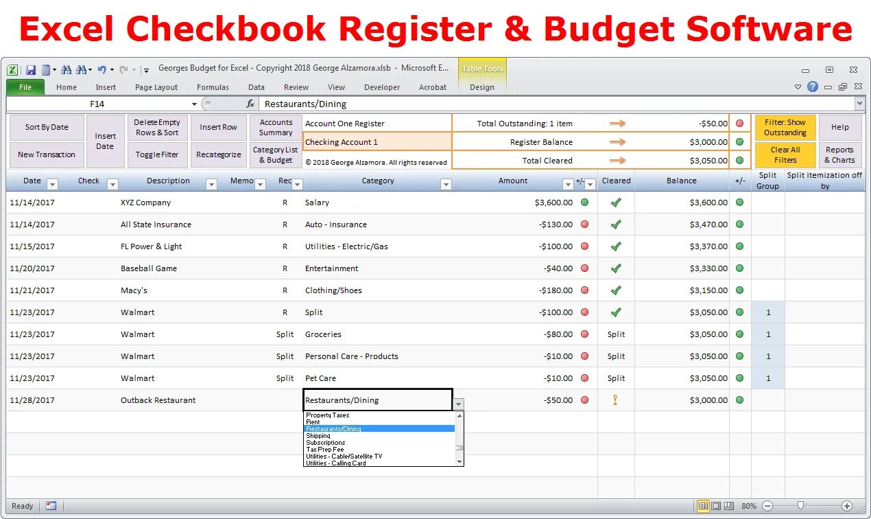 Excel personal. Excell банк. регистр в excel. georgian registry business number.