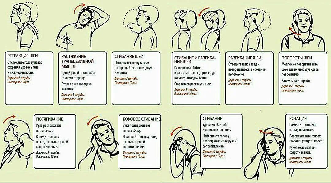 Упражнения против шейного. Упражнения для шеи при остеохондрозе шейного отдела. Комплекс упражнений для лечения остеохондроза шейного отдела. Комплекс упражнений для шейного отдела хондроза. Упражнения для шеи при остеохондрозе шейного отдела позвоночника.
