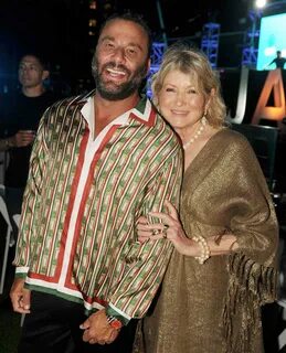David Grutman and Martha Stewart. 
