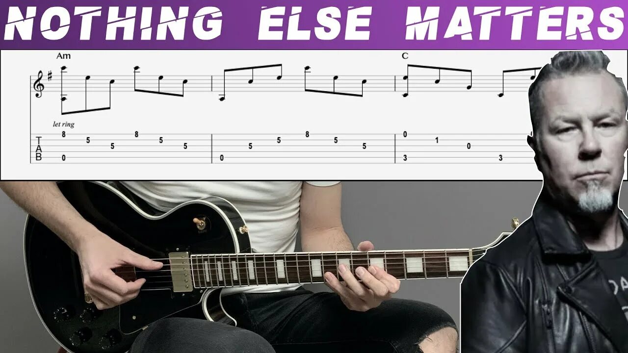 Nothing else matters группа. Металлика nothing is matter ноты для электрогитары.