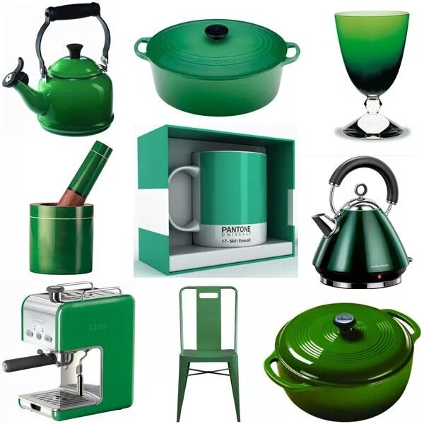 Green items