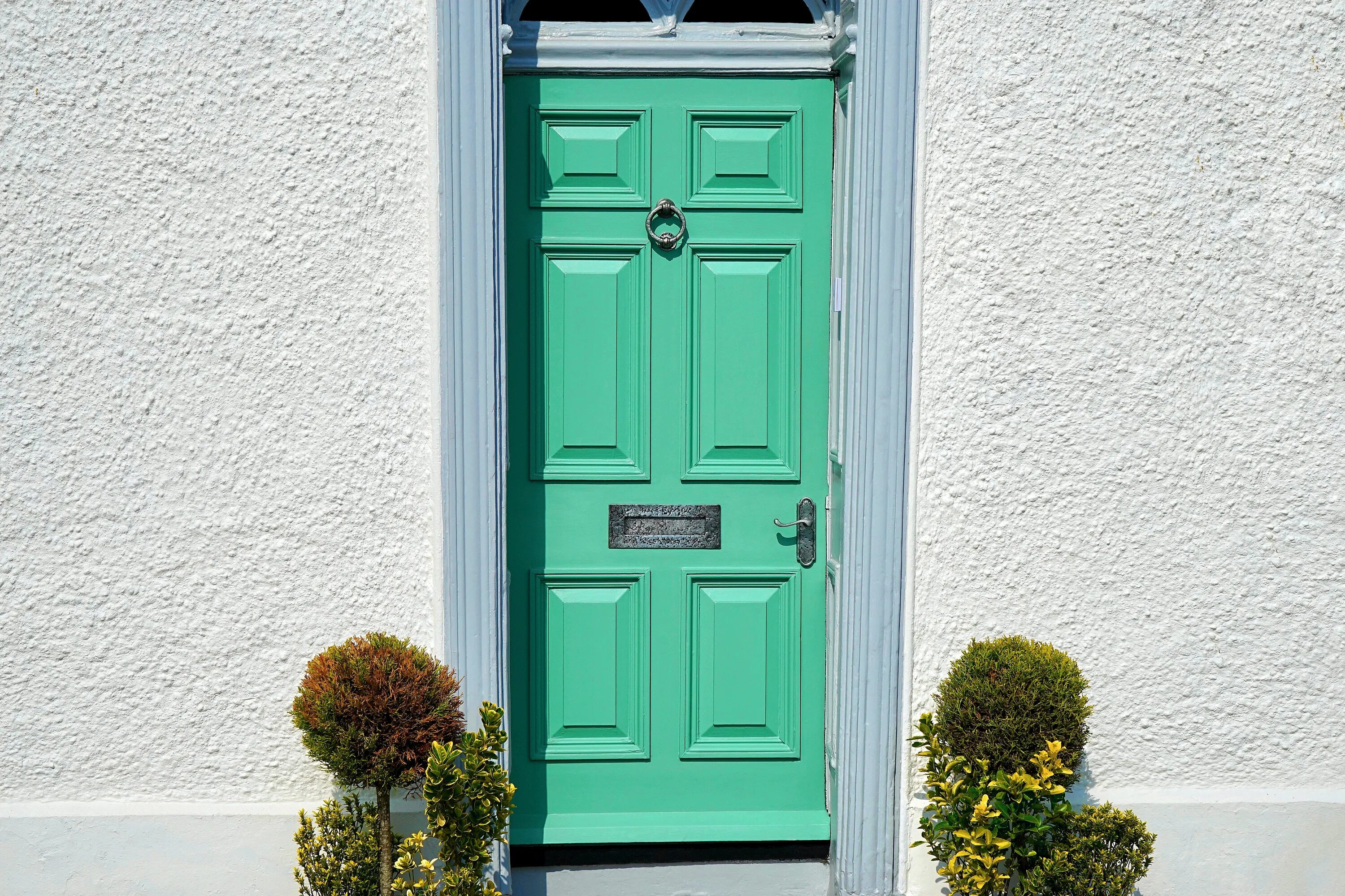 The Captivating Green Door of Kolkata, India