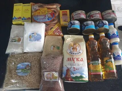 Продуктовый набор для пенсионеров спб 2024