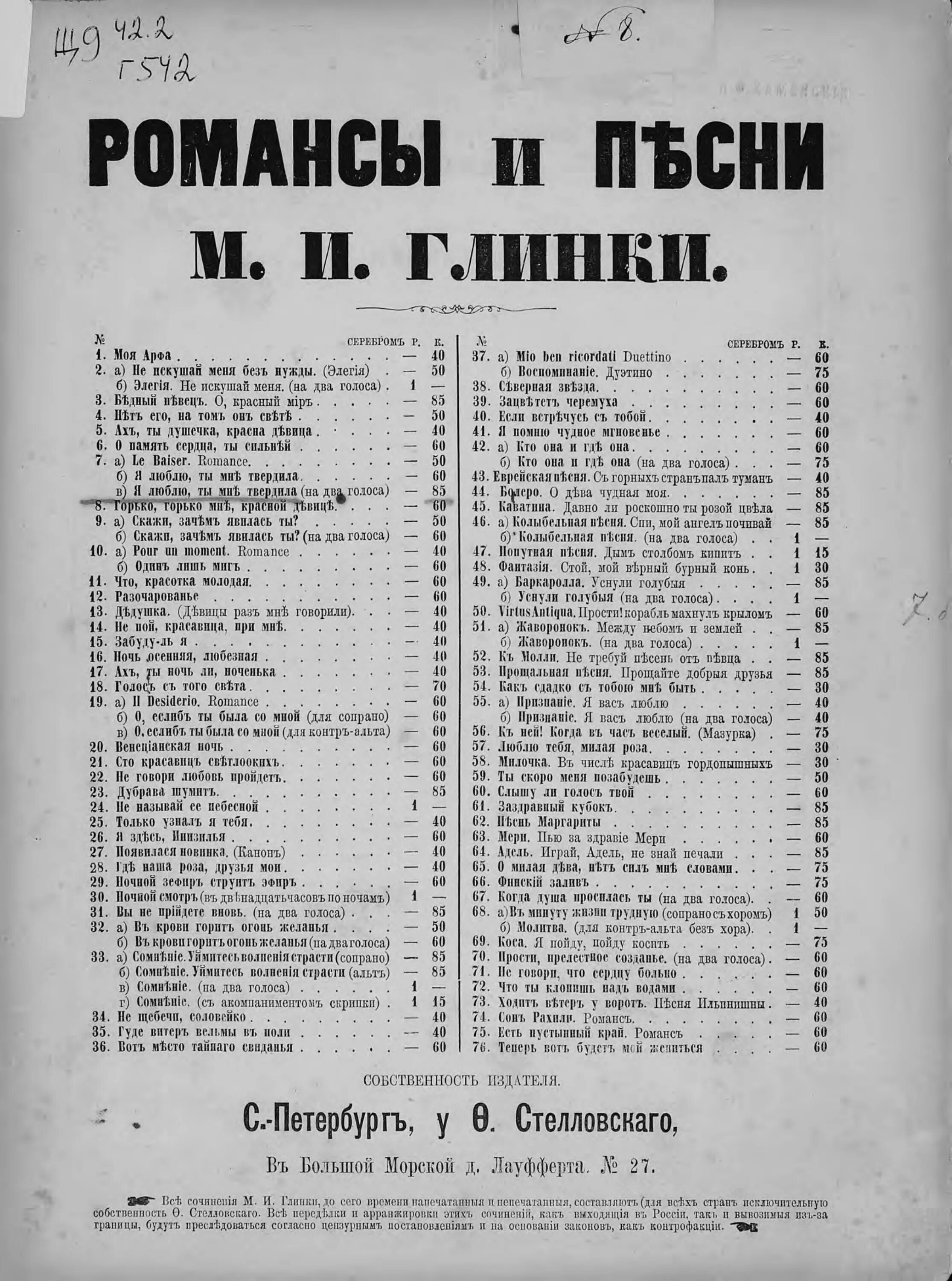 Романс михаила глинки. Глинка я люблю ты мне твердила. Романсы м и Глинки. Романсы м и Глинки список. Романсы Михаила Глинки.