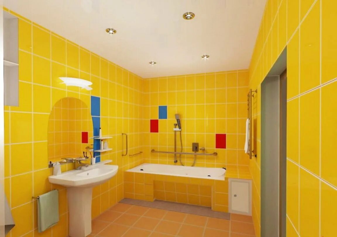 Желтая плитка купить. Желтая ванная комната. Желтая плитка. Ванная с желтой плиткой. Желтая плитка для ванной комнаты.